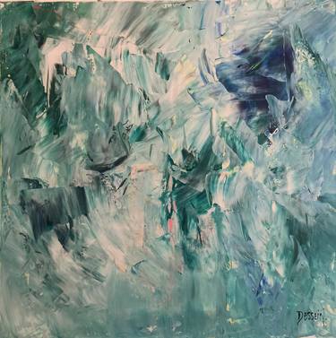 Original Abstract Paintings by Delphine Dessein