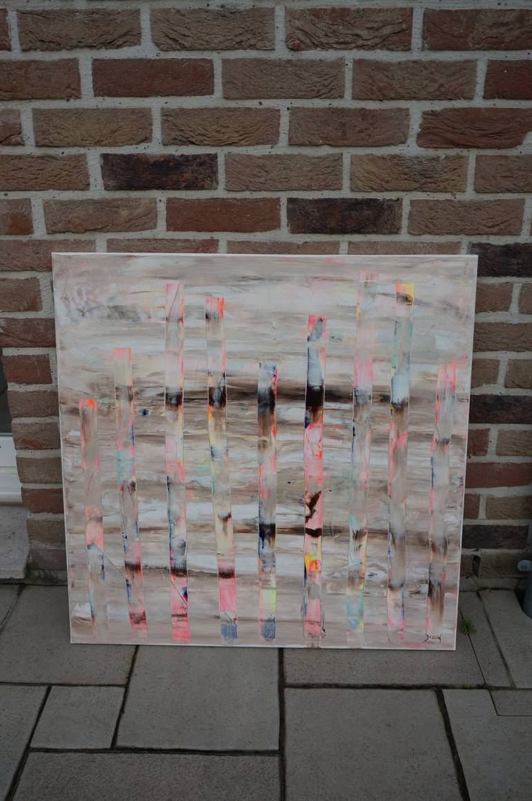 Original Abstract Painting by Delphine Dessein