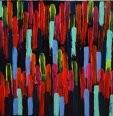 Original Abstract Paintings by Delphine Dessein
