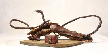 Original Contemporary Animal Sculpture by Mykola Kaftan
