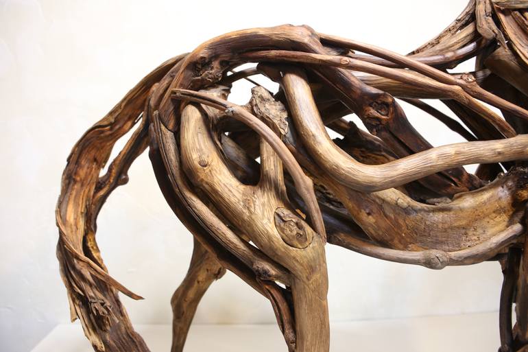 Original Contemporary Animal Sculpture by Mykola Kaftan