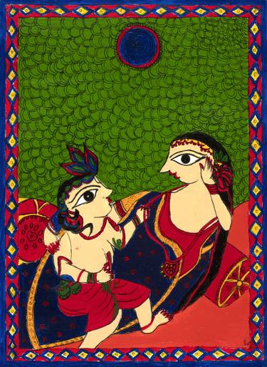 Print of Folk World Culture Paintings by Ragini Prasad