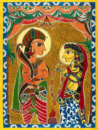 Original Fine Art World Culture Paintings by Ragini Prasad