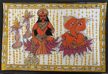 Print of Folk Classical mythology Paintings by Ragini Prasad