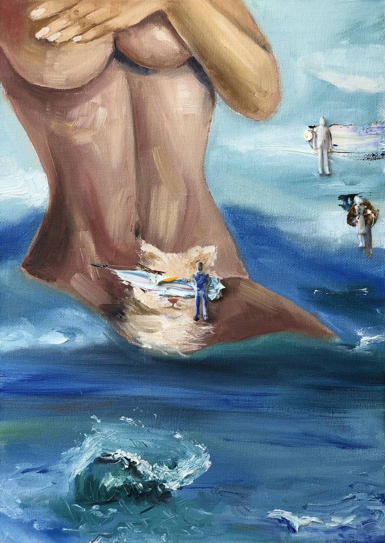 My little boss – funny and cute, original artwork, ocean, LA, Miami, Beaches, naked girl, breasts, erotic nude, surreal art Painting by Mary Mikhailova | Saatchi Art My little boss – funny and cute, original artwork, ocean, LA, Miami, Beaches, naked girl, breasts, erotic nude, surreal art Painting by Mary Mikhailova | Saatchi Art