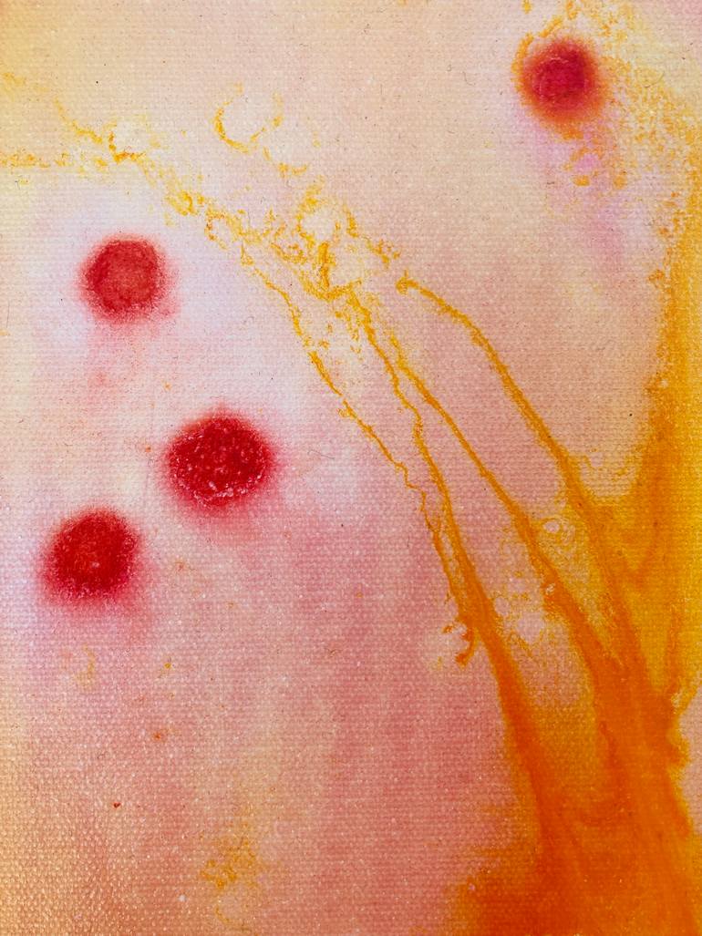 Original Abstract Expressionism Abstract Painting by Miriam Smidt