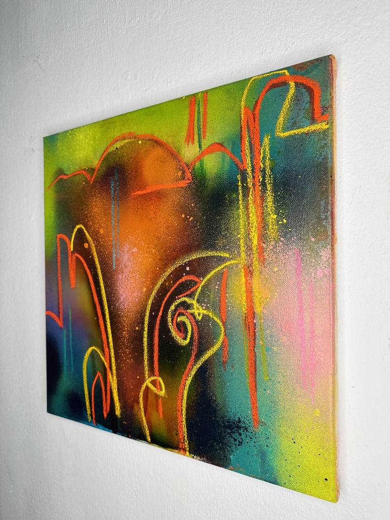 Original Abstract Painting by Miriam Smidt