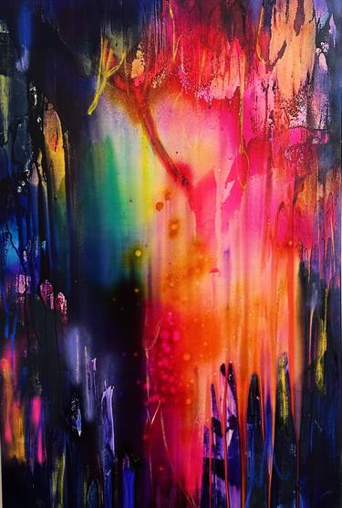 Original Abstract Painting by Miriam Smidt