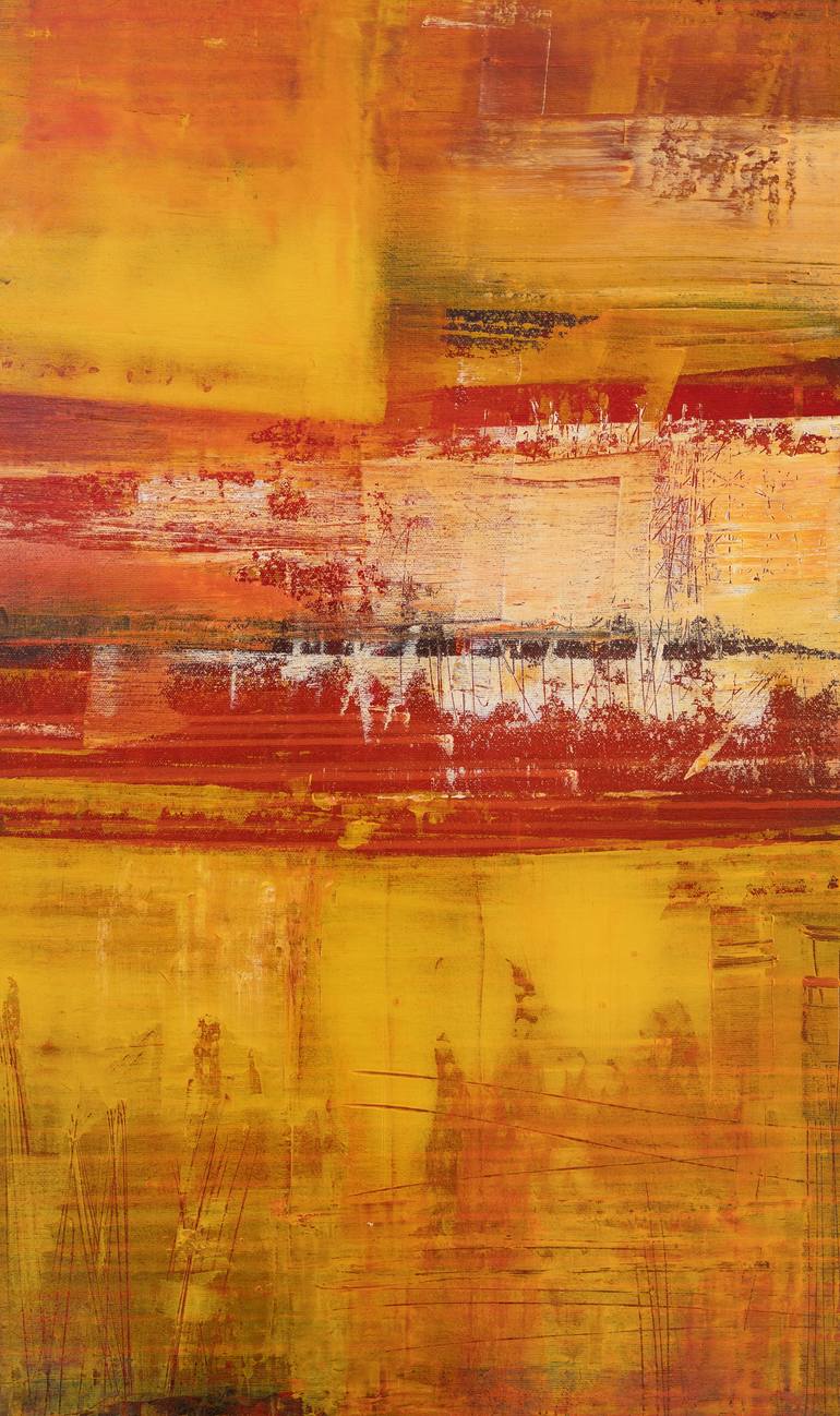 Original Conceptual Abstract Painting by Myroslav Pivtoranis