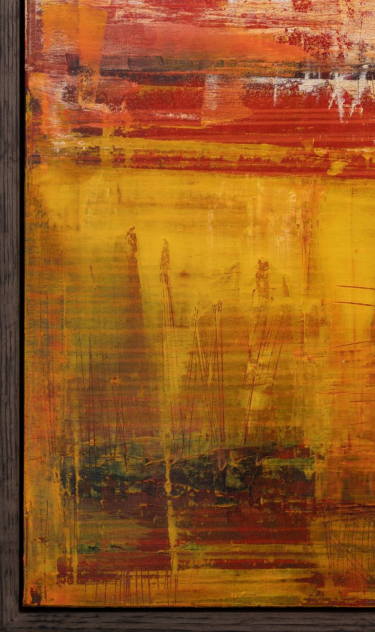 Original Conceptual Abstract Painting by Myroslav Pivtoranis