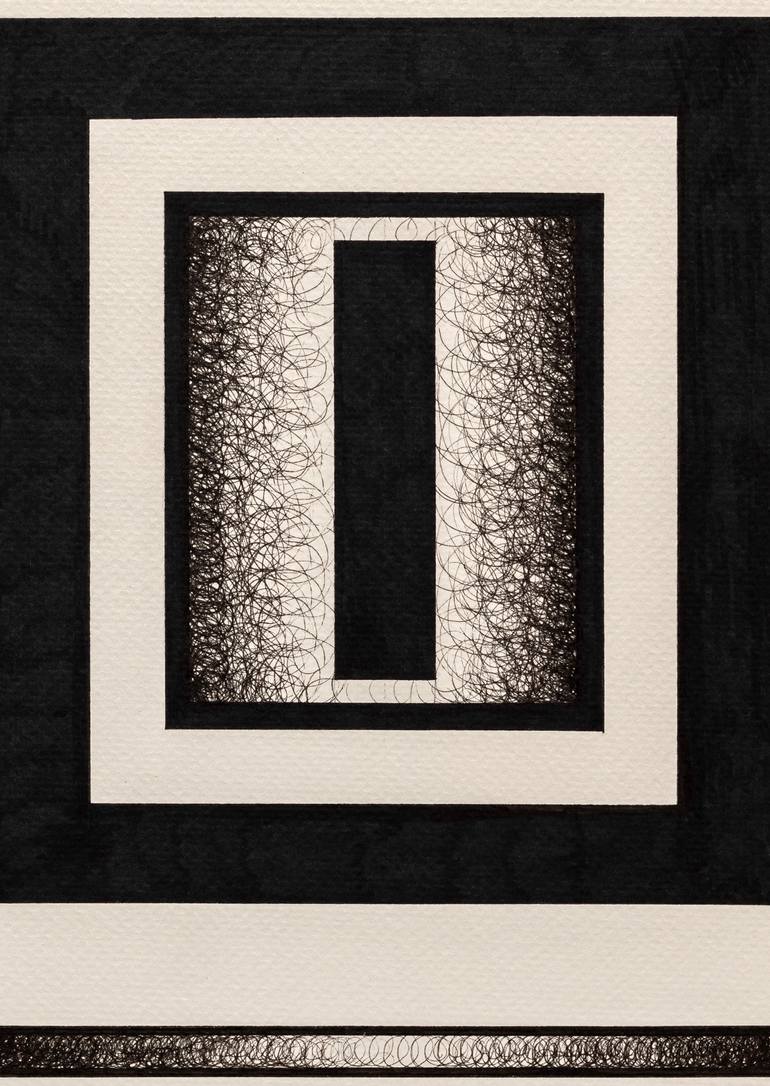 Original Abstract Expressionism Abstract Drawing by Myroslav Pivtoranis