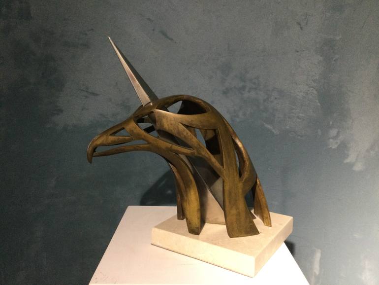 Original Figurative Animal Sculpture by Marc Renaut