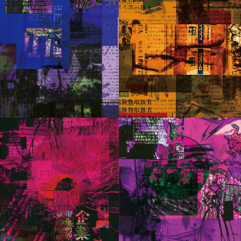 Original Conceptual Abstract Digital by Kazunari Uino