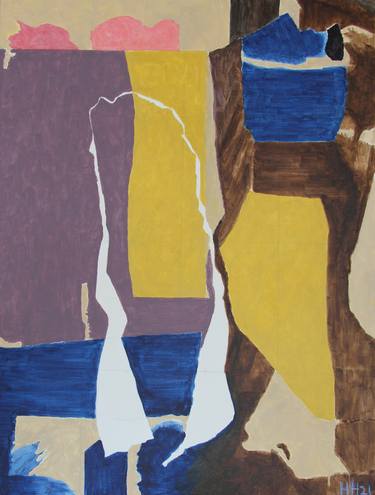 Original Cubism Abstract Paintings by hugh hatfield