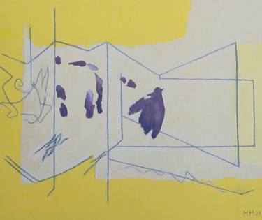 Original Cubism Abstract Paintings by Hugh Hatfield
