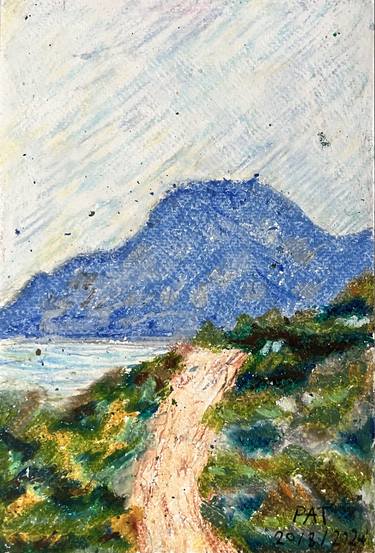 Original Expressionism Landscape Painting by Pat Suda