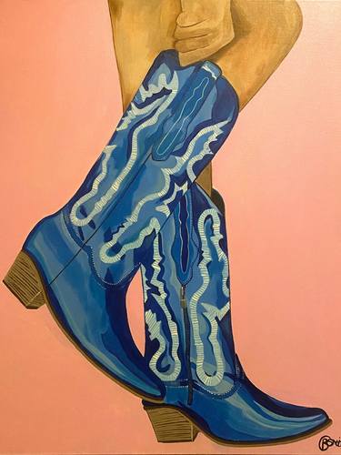 Original Realism Fashion Paintings by biba smith