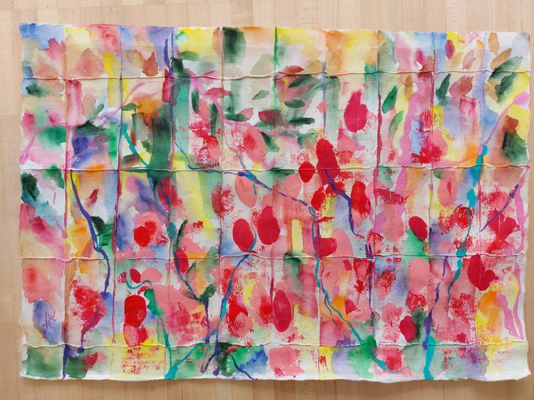 Original Abstract Painting by Thu Nguyen