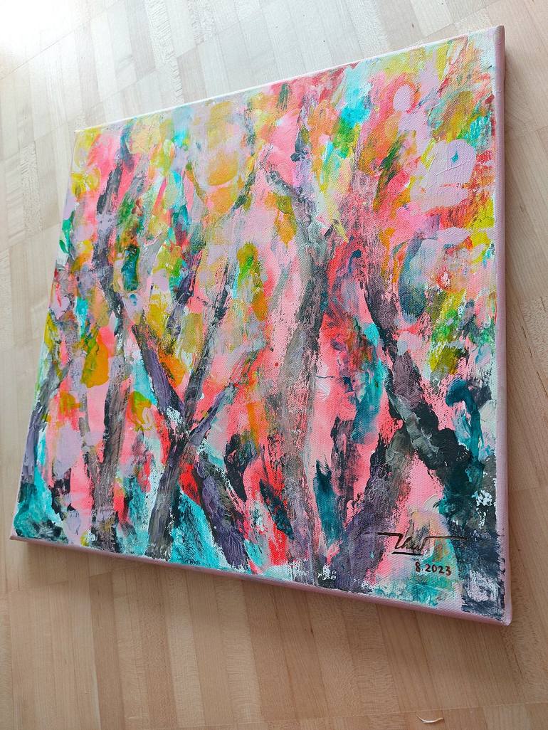 Original Abstract Painting by Thu Nguyen