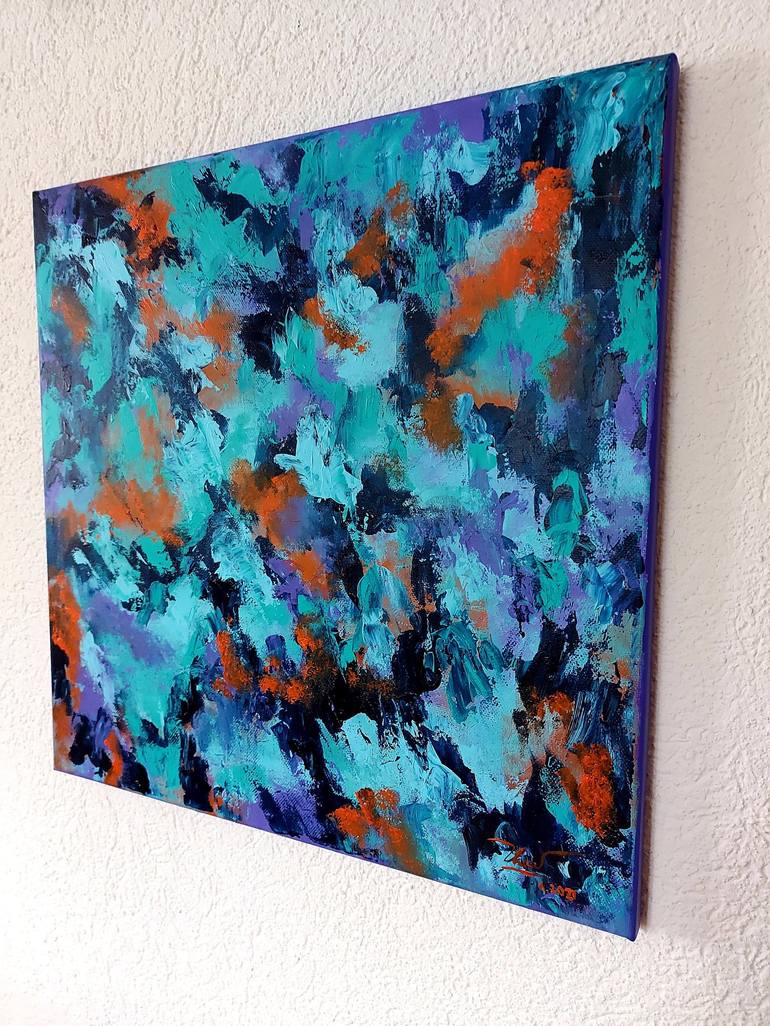 Original Abstract Painting by Thu Nguyen