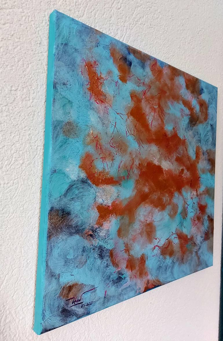 Original Abstract Painting by Thu Nguyen