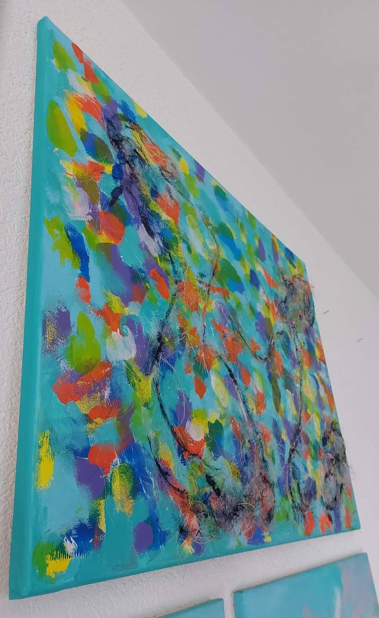 Original Abstract Painting by Thu Nguyen