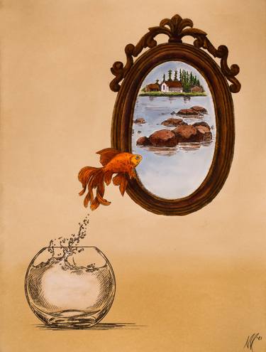 Original Illustration Animal Paintings by Niki McQueen