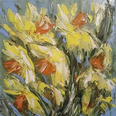 Original Floral Paintings by Maria Galan