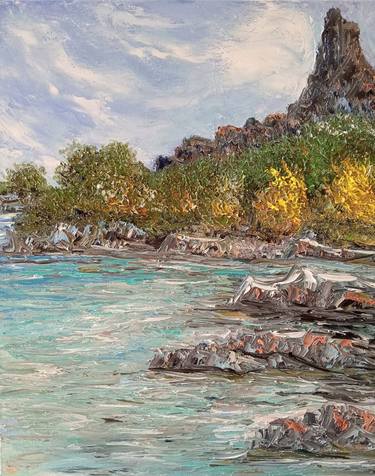 Original Impressionism Landscape Paintings by Maria Galan