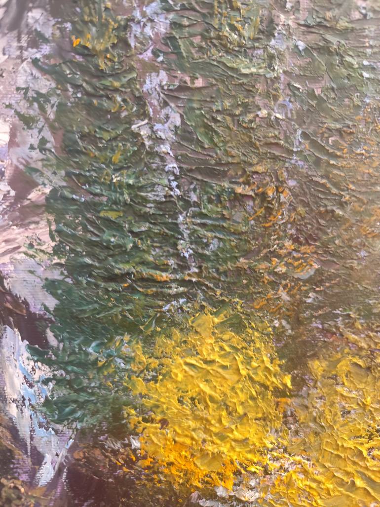 Original Impressionism Landscape Painting by Maria Galan