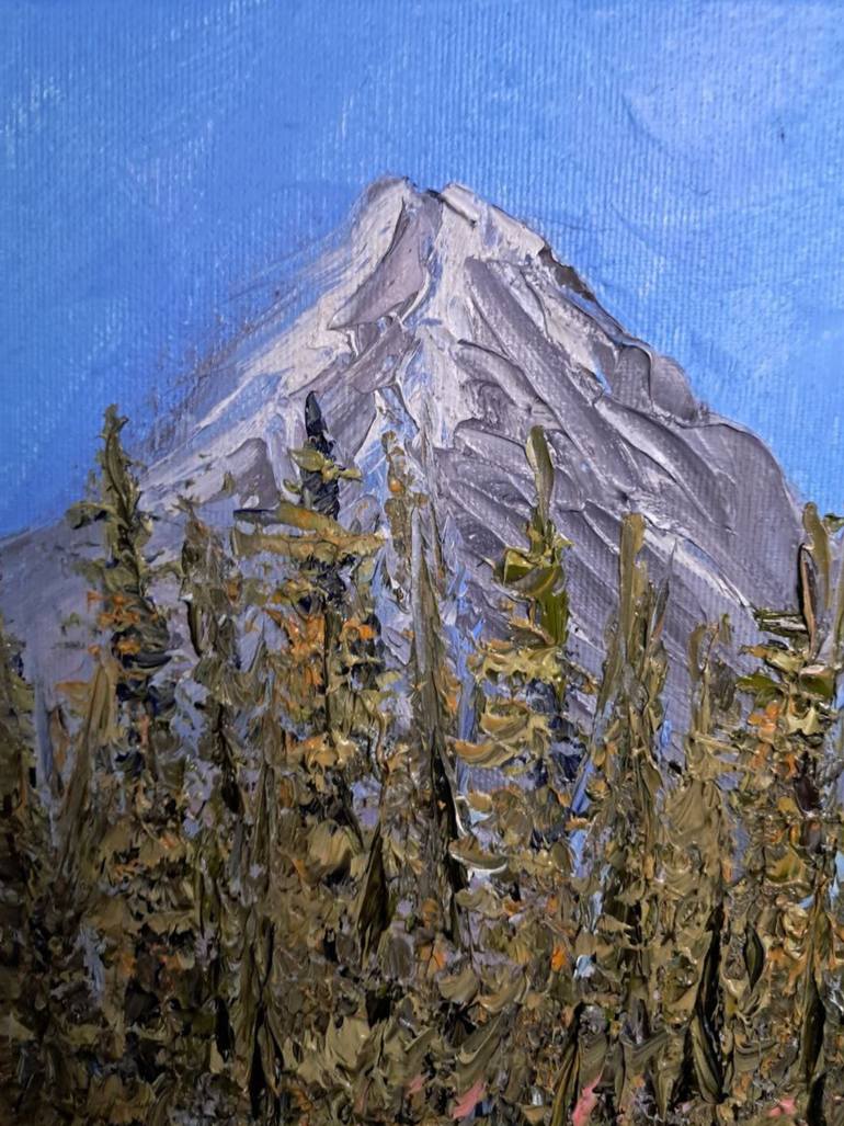 Original Impressionism Landscape Painting by Maria Galan