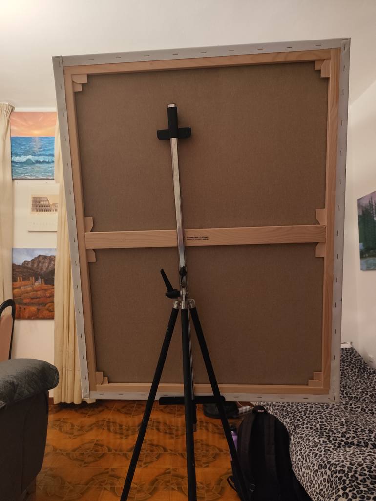 Original Impressionism Women Painting by Maria Galan