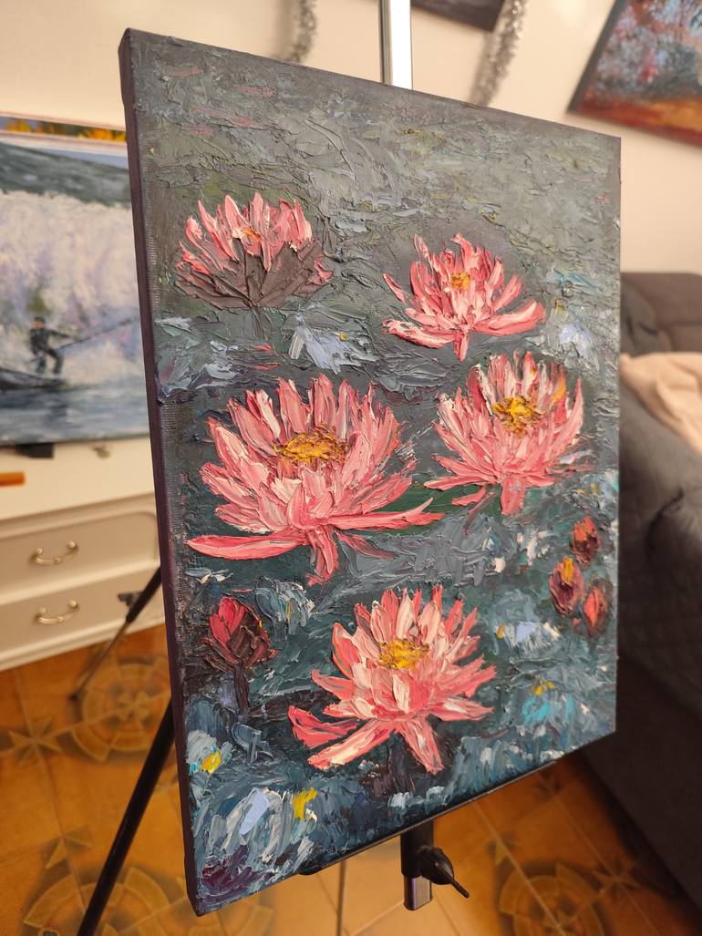 Original Abstract Nature Painting by Maria Galan