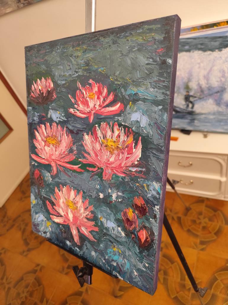 Original Abstract Nature Painting by Maria Galan