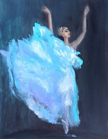Original Impressionism Sports Paintings by Maria Galan