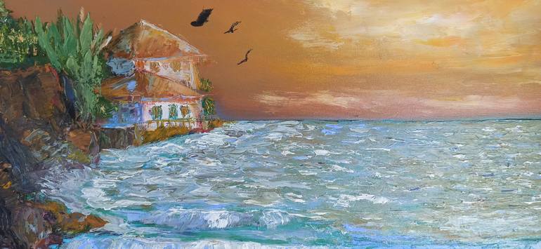 Original Seascape Painting by Maria Galan