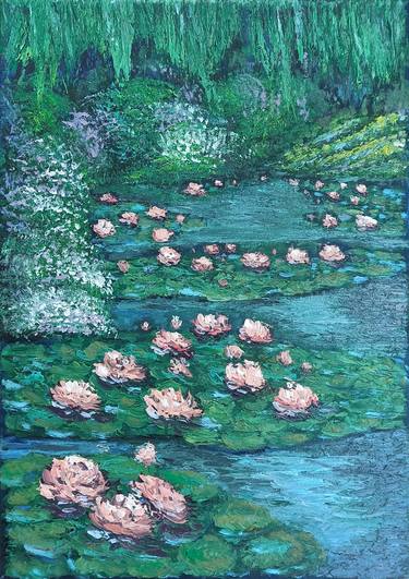 Original Impressionism Landscape Paintings by Maria Galan