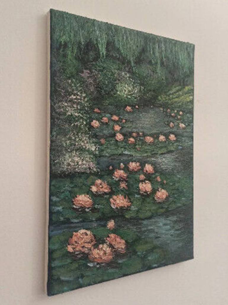 Original Impressionism Landscape Painting by Maria Galan