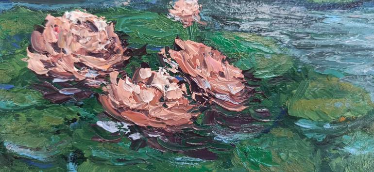 Original Impressionism Landscape Painting by Maria Galan