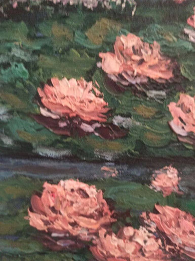 Original Impressionism Landscape Painting by Maria Galan