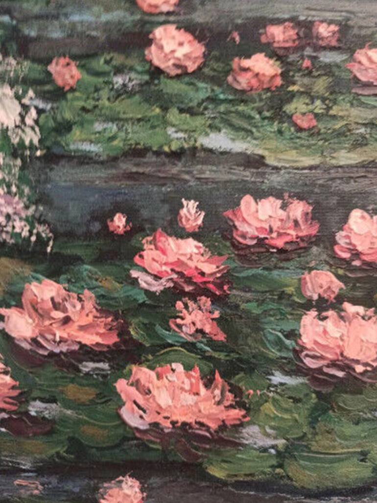 Original Impressionism Landscape Painting by Maria Galan