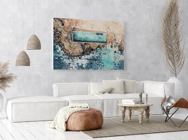 Original Fine Art Beach Painting by Leah Ramage