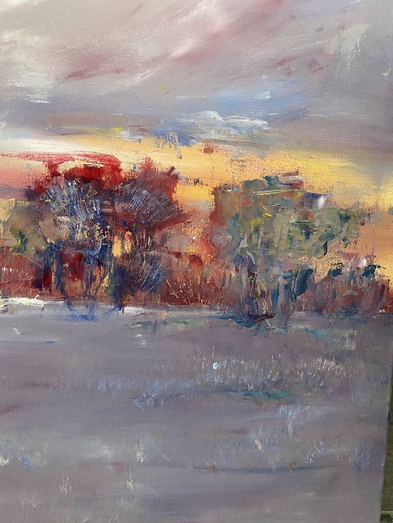 Original Impressionism Landscape Painting by Irina Wirt