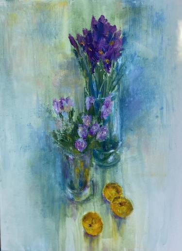 Original Impressionism Floral Paintings by Irina Wirt