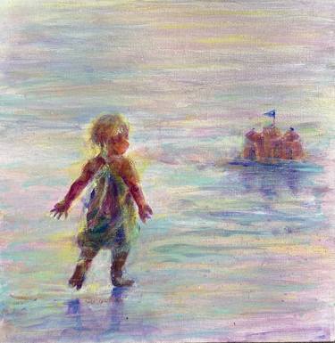 Print of Impressionism Children Paintings by Irina Wirt