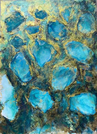 Original Abstract Mixed Media by Irina Wirt