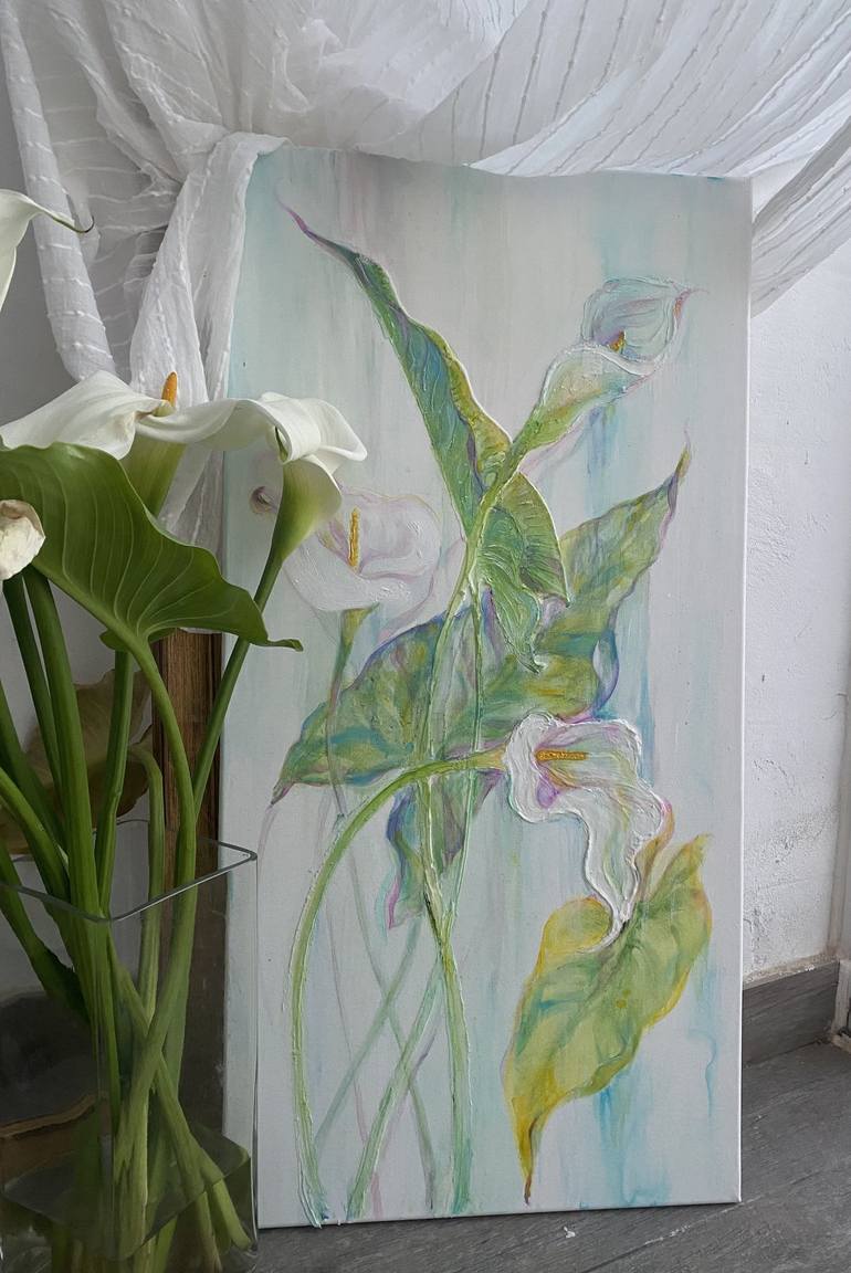 Original Floral Painting by Irina Wirt