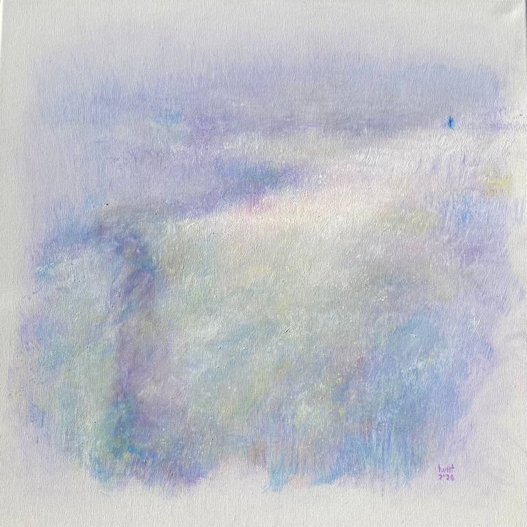 Original Women Painting by Irina Wirt | Abstract Art on Canvas | Where Quiet Settles