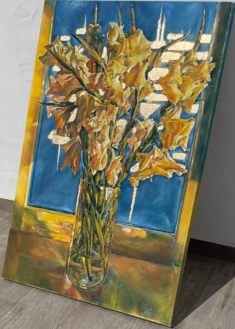 Original Impressionism Floral Painting by Irina Wirt