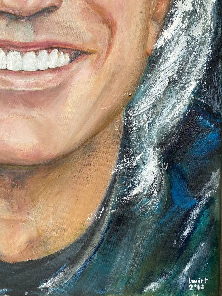 Original Portraiture People Painting by I Wirt